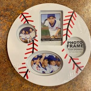 Baseball picture frame
